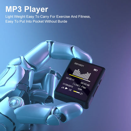 Portable MP3/MP4 Bluetooth 5.0 Music Player – High-Fidelity Lossless Sound Walkman with Russian Language Support