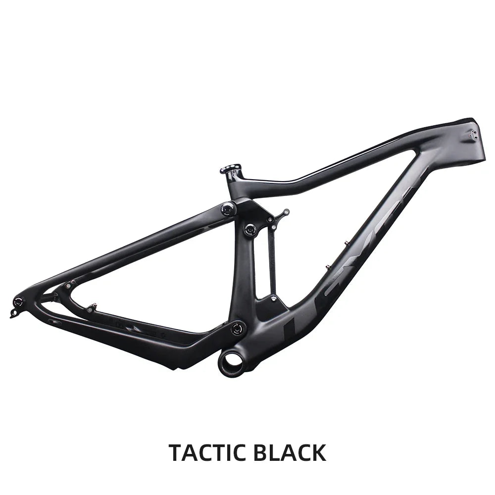LEXON TACTIC Full Carbon MTB Frame - 29er Cross Country Suspension Frame with Boost 148mm