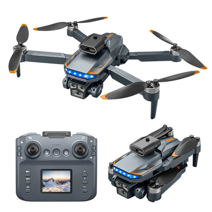 P18 RC Drone with Dual 8K Cameras – Obstacle Avoidance Professional Quadcopter with Electronic Control, Kids Gift Toy