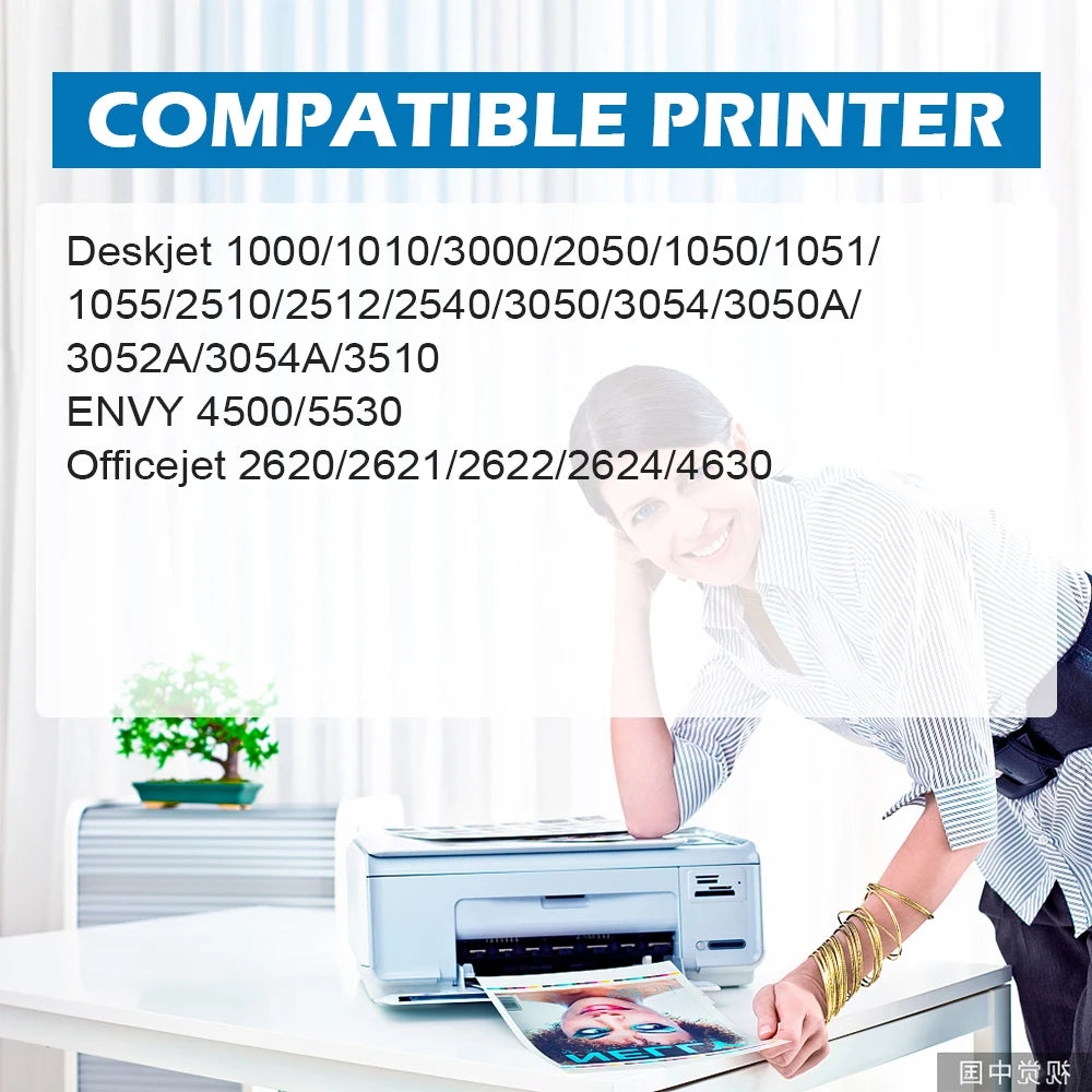 ShinColor HP 61XL Ink Cartridge Replacement for HP61 Compatible for HP DeskJet 1010 3000 4500 Series Printer High Yield Printer Ink Cartridge