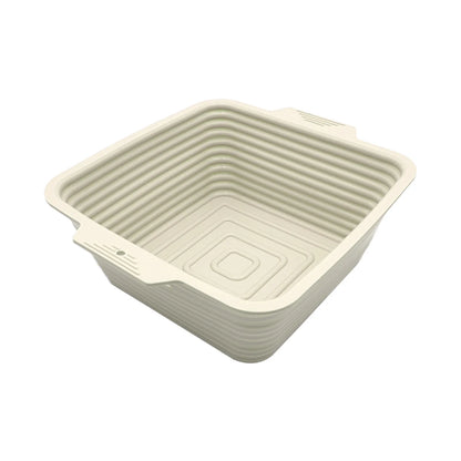Collapsible Silicone Bread Proofing Basket – Non-Stick Fermentation Basket for Sourdough and Various Bread Baking