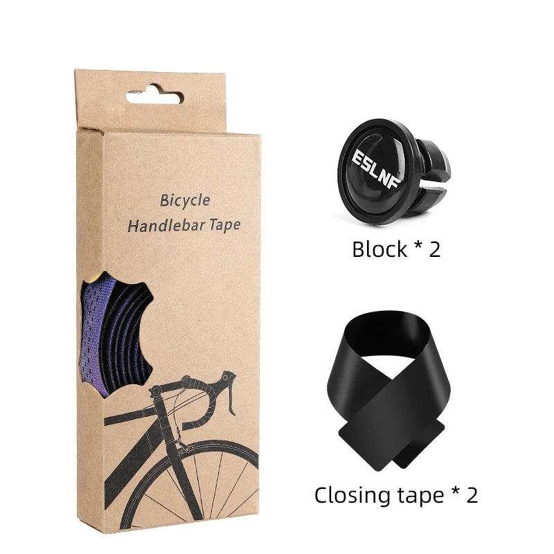 ESLNF Colorful Thickened Anti-Slip Handlebar Tape – Anti-Vibration Comfort Road Bike Bar Wrap