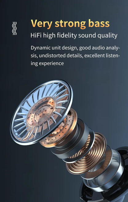 M10 Wireless Earbuds – High-Quality Bluetooth Headset for Sports, Gaming & Music with Built-in Power Bank