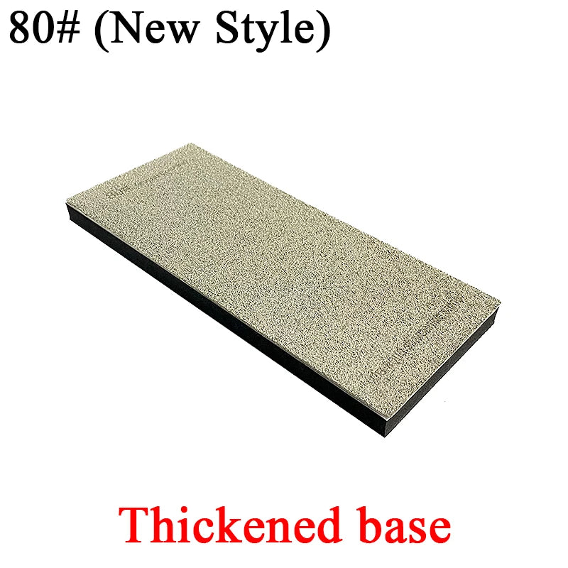 Thickened Non-Slip Diamond Knife Sharpener – 15° Kitchen Whetstone & Leather Polishing System