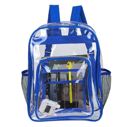 Transparent Shoulder Bag | Unisex Large Capacity Waterproof Multifunctional Backpack for Men & Women