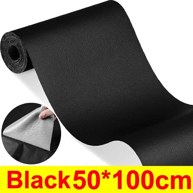 Self-Adhesive Leather Repair Tape - Cuttable Patch for Sofas, Furniture & Car Seats