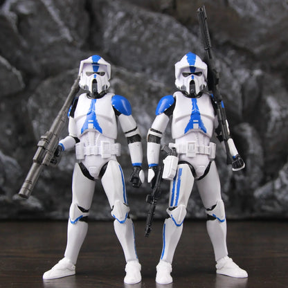 Star Wars 6" Action Figures – 501st Legion ARC & ARF Troopers, Rex, Jesse, Bane, Denal, Tup, Dogma Clone Toy