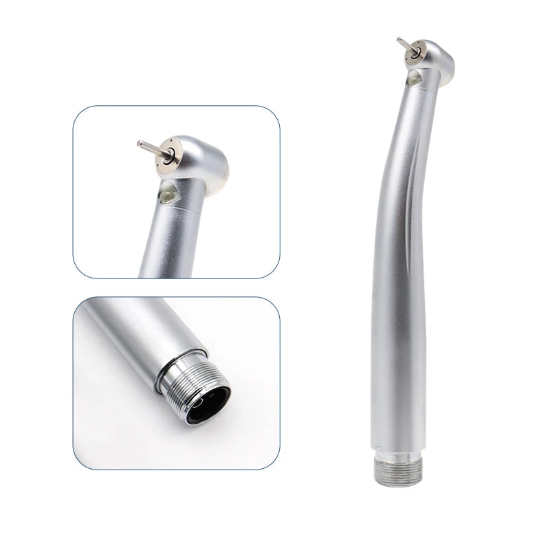 LED Dental Handpiece – High-Speed Push Button with 3 Water Spray, Ceramic Bearings & High Rotation Air Turbine Tip