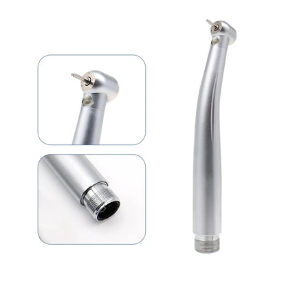 LED Dental Handpiece – High-Speed Push Button with 3 Water Spray, Ceramic Bearings & High Rotation Air Turbine Tip