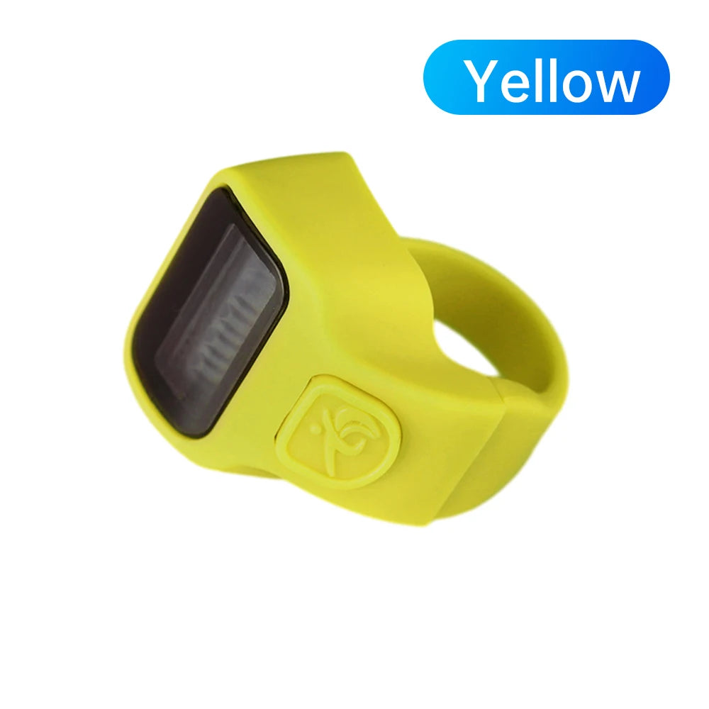 Mini Ring-Shaped Finger Counter — LCD Electronic Digital Tally Clicker for Events, Laps & Counting