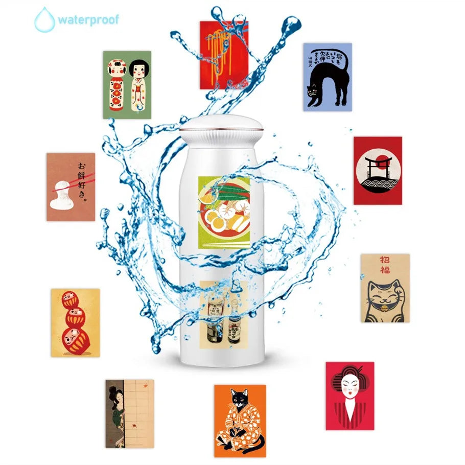 50Pcs Japanese Cartoon Stickers - Waterproof Decorative Decals for Laptop Phone Case Refrigerator Skateboard DIY Decor