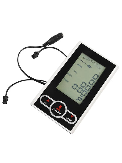 Exercise Bike Monitor Speedometer – Stationary Bike Elliptical Trainer Display, Computer Display Counters & Speed Parts