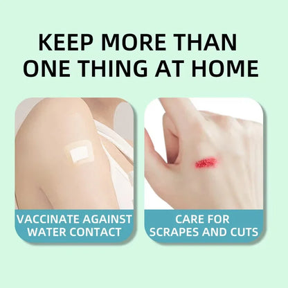 Transparent PU Square Bandages - 50PCS Waterproof Adhesive Protective Wound Stickers 38x38mm