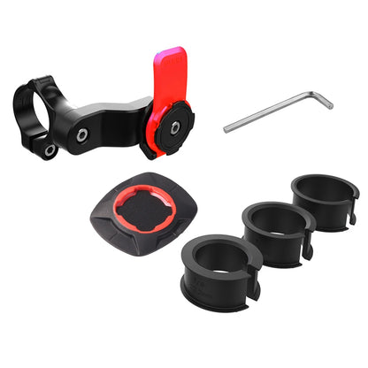 Quad Lock Motorcycle & Bike Phone Holder – 360° Rotatable Stand, Navigation Support, Secure Bracket for Bicycle