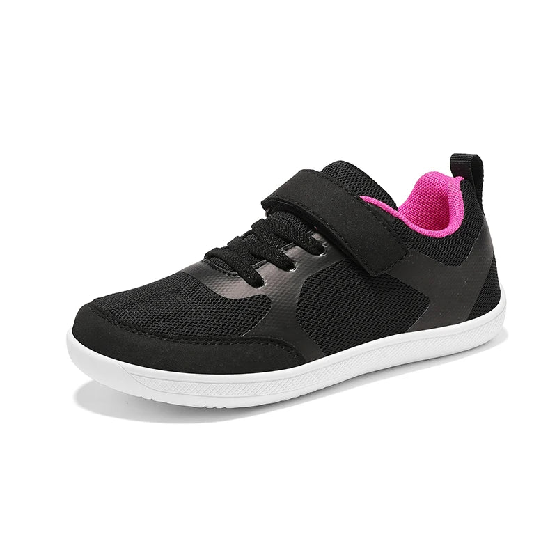 Kids Minimalist Sneakers – Boys & Girls Wide Barefoot Shoes, Natural Splay Toddler & Little Kid Shoes