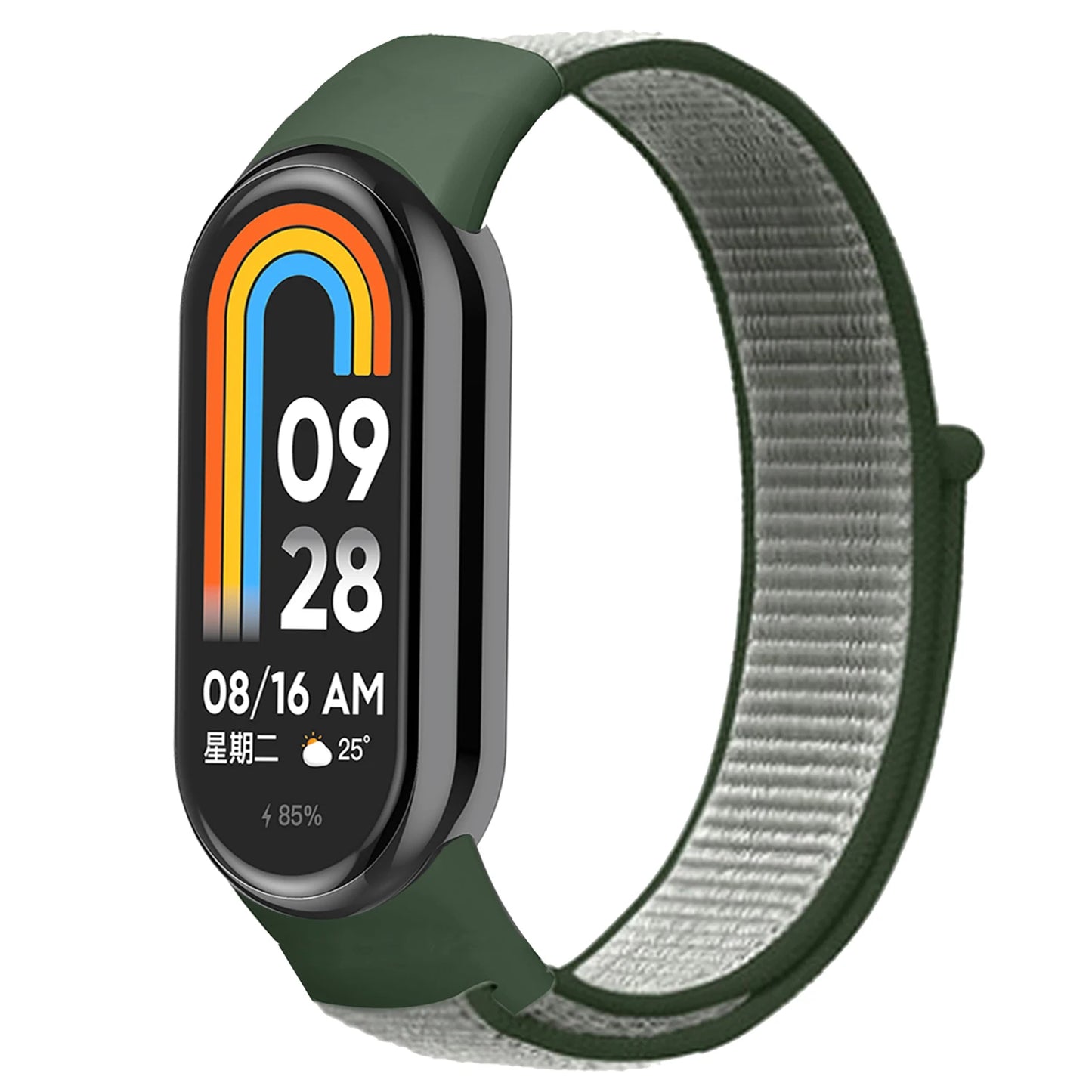 Nylon Loop Strap for Xiaomi Mi Band 9 & 8 NFC – Sport Replacement Wristband for Mi Band 7 6 5 4 3
