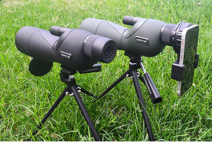25–75x60 Zoom Spotting Scope – ED Lens Bak4 Prism Monocular Telescope for Bird Watching & Camping