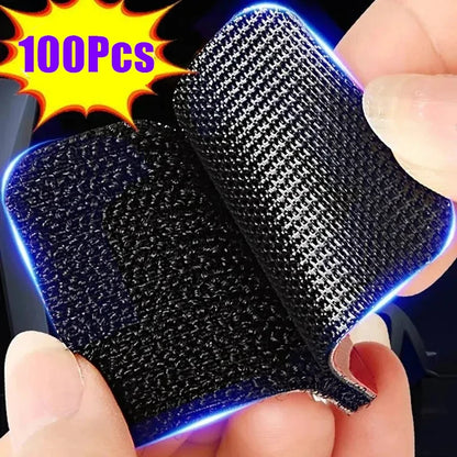 Double-Sided Carpet Fixing Stickers - High-Adhesive Anti-Skid Grip Patches for Floors, Car Mats & Rugs
