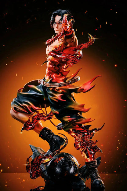 One Piece Ace Anime Figure — Portgas D. Ace PVC Action Statue, Collectible Desk Decoration Toy, Birthday Gift