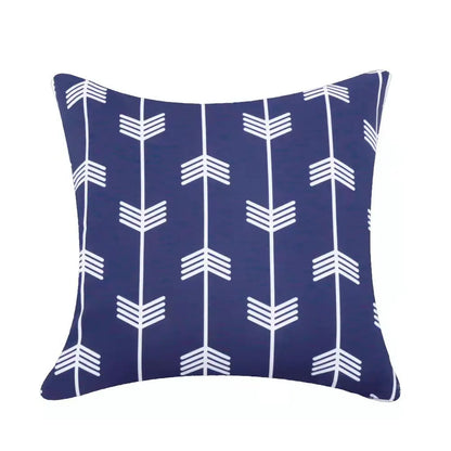 Waterproof Oxford Cloth Pillowcase - Splash Proof Outdoor Cushion Cover for Garden Lawn Terrace Furniture