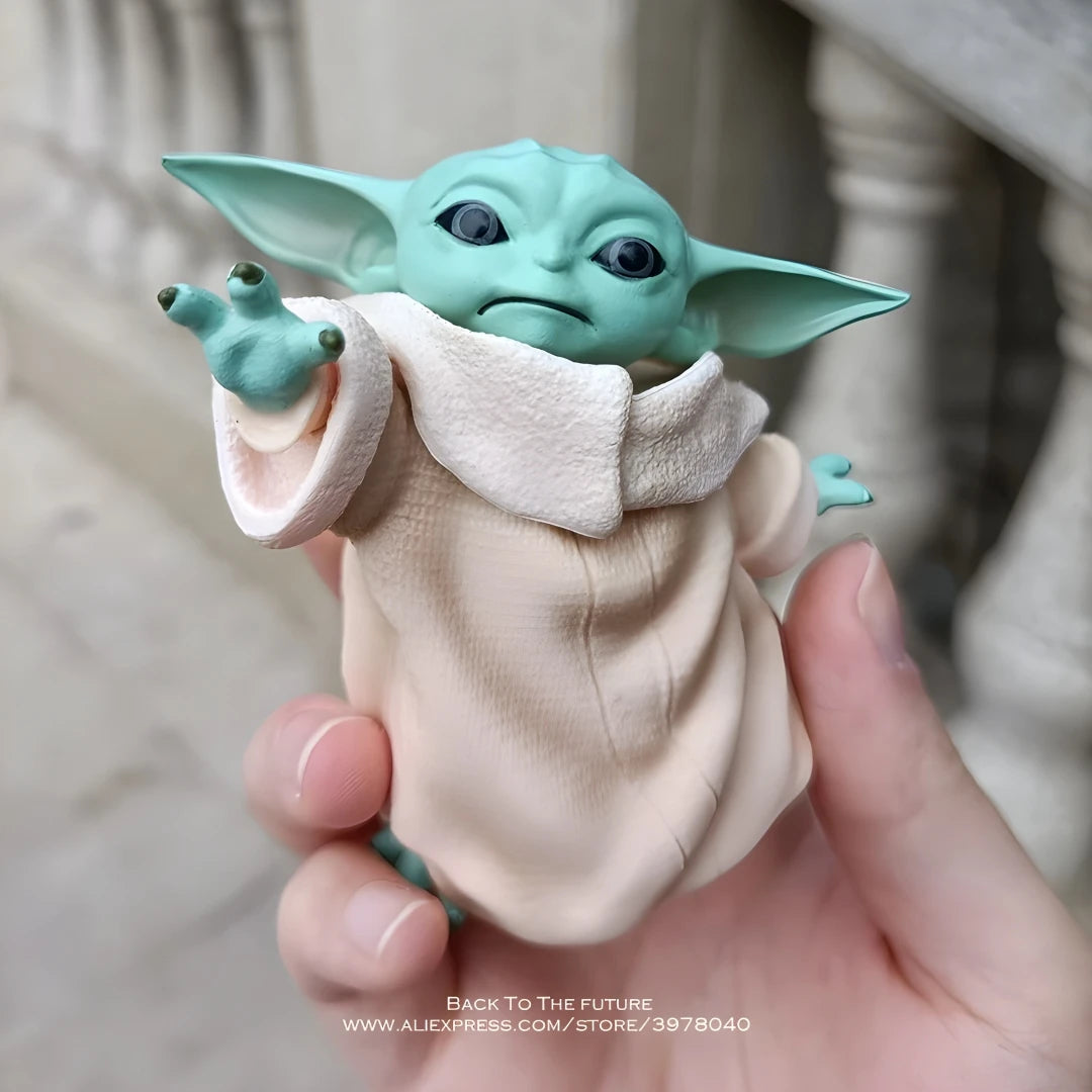 Hasbro Star Wars Mandalorian Mini Figures — Baby Yoda & Darth Action Toy Collection for Kids Gift