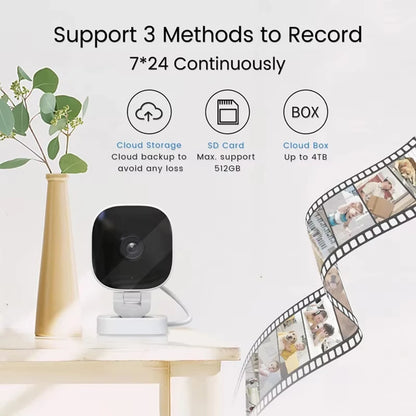 Xiaomi 4K Mini Security Camera – WiFi IP65 Waterproof Night Vision Monitor with Motion Detection & 2-Way Audio