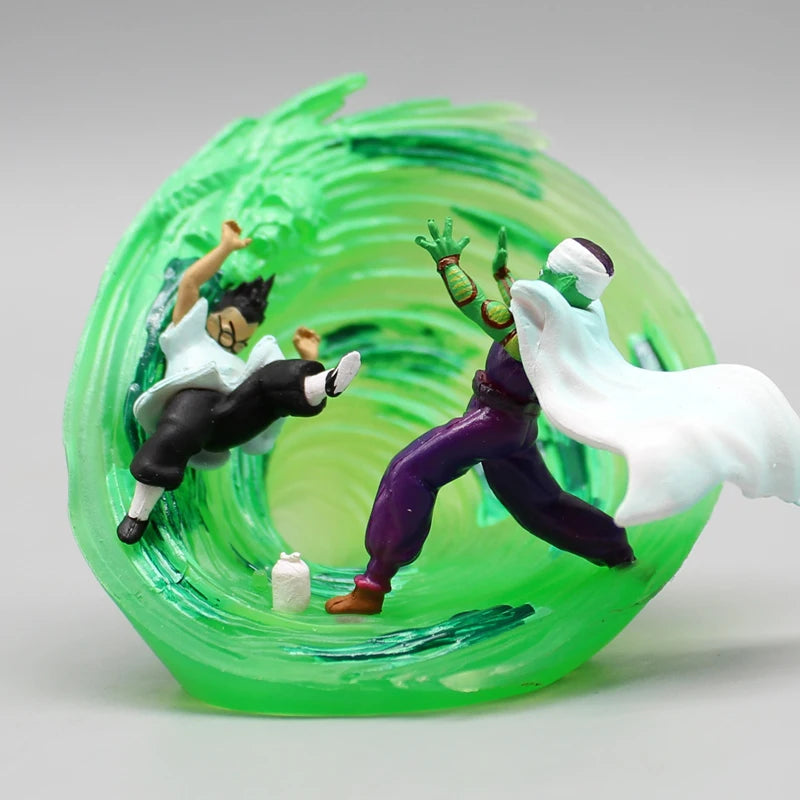 6cm Dragon Ball Z Action Figure | Piccolo & Master Roshi PVC Collectible Anime Figurines, Mafuba Statue Model Toys
