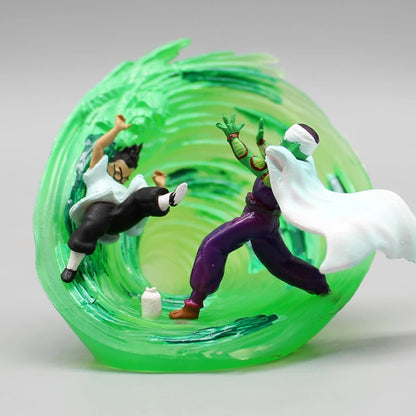 6cm Dragon Ball Z Action Figure | Piccolo & Master Roshi PVC Collectible Anime Figurines, Mafuba Statue Model Toys