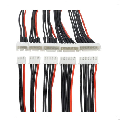 24AWG Battery Balance Charger Extension Wire – 20/30cm 2S-6S Silicone Lead with JST-XH Connector for RC Drone