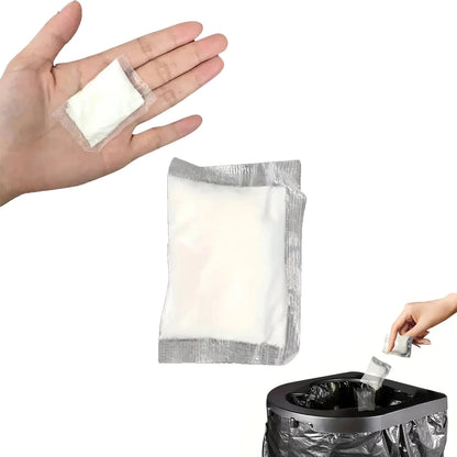 Portable Outdoor Camping Toilet - Foldable Stool with Absorbent Bag and Toilet Paper Holder