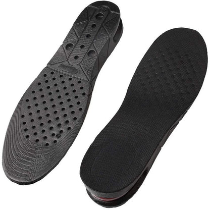 Height Increase Insoles with Air Cushion – Elevator Shoe Inserts for Men & Women, Adjustable 3-9cm Taller Footwear Lifts