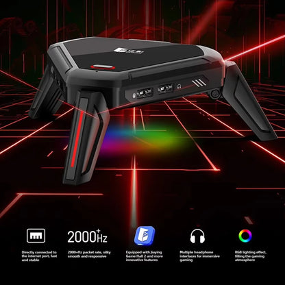 HOT GAMWING Jiaying Scorpion 2Pro / Moxie 2 Pro — 100Mbps Keyboard & Mouse Converter for Android 10+ (PUBG Ready)