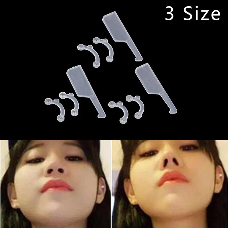 6PCS Nose Shaping Lifter Set - 3-Size Nose Bridge Massage and Beauty Tools