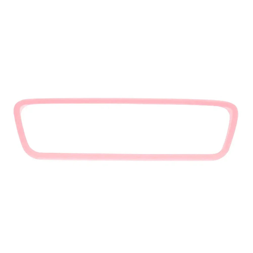 Silicone Rearview Mirror Protector Frame for Tesla Model 3/Y/S/X — Interior Console Cover Rubber Case Accessory