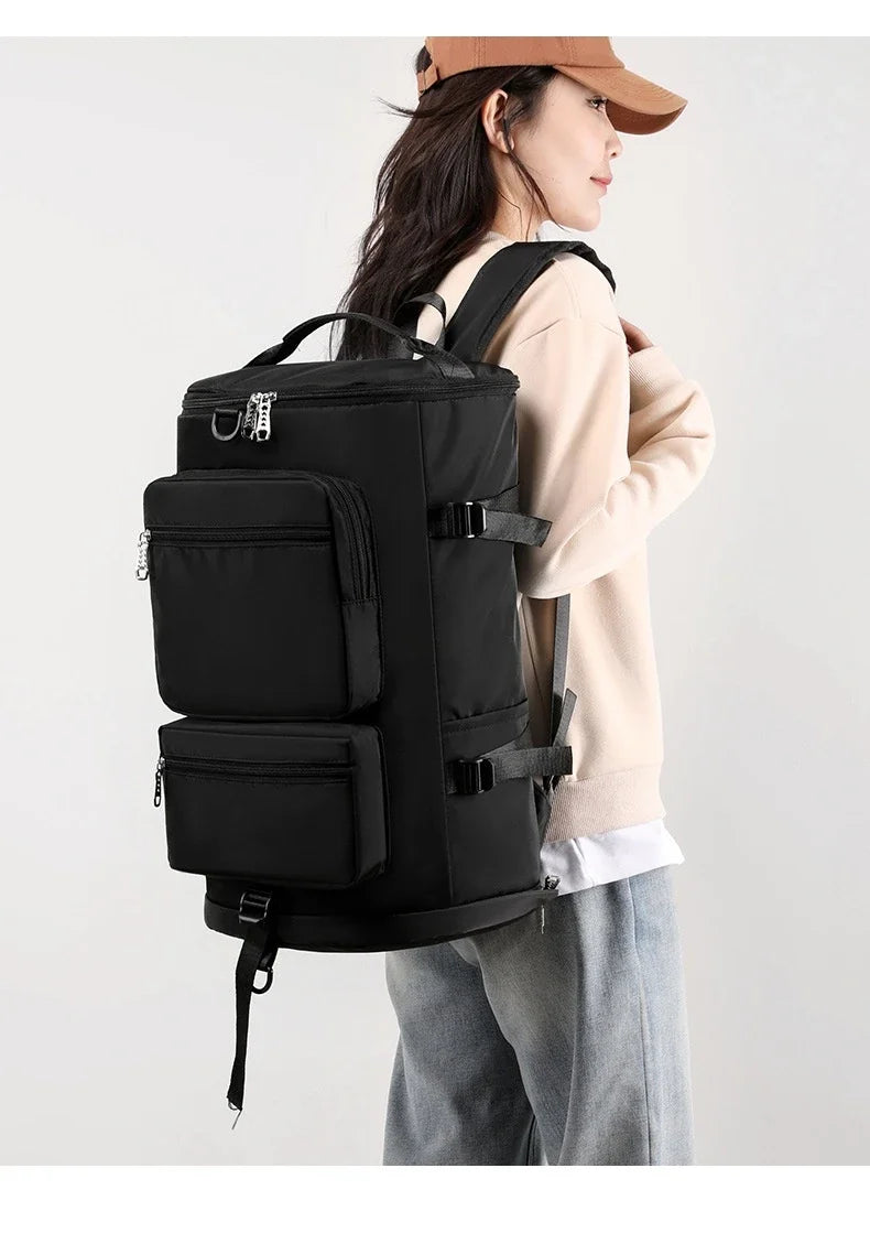 Outdoor Travel Backpack — Single Shoulder Crossbody Bag for Swimming & Fitness