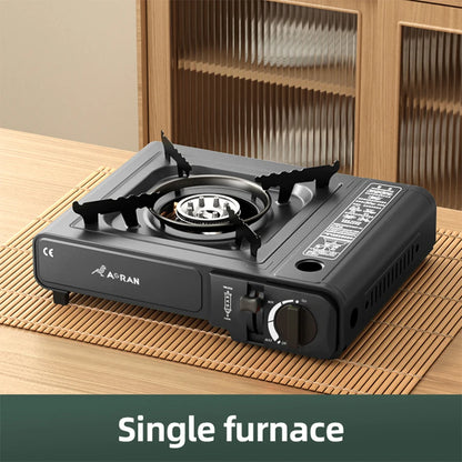 Cassette Gas Stove — 2900W Portable Outdoor & Household Grill for Camping, Kitchen, and Barbecue