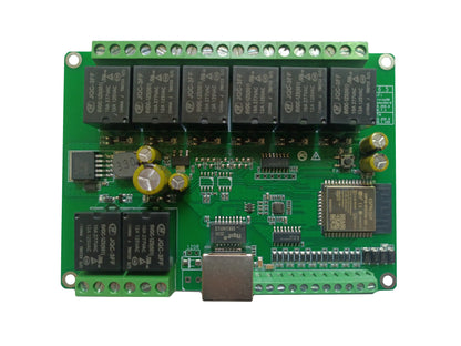 WiFi Ethernet Relay Switch Module – Modbus MQTT TCP UDP Web Control Smart Timer Automation Board with RS485 CAN CoAP Support