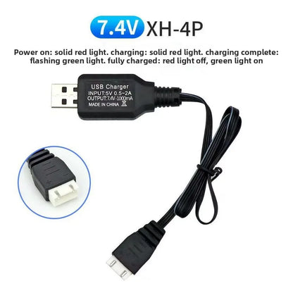 TEC9 7.4V Modular Battery - Compact Replacement Power Supply Fitting