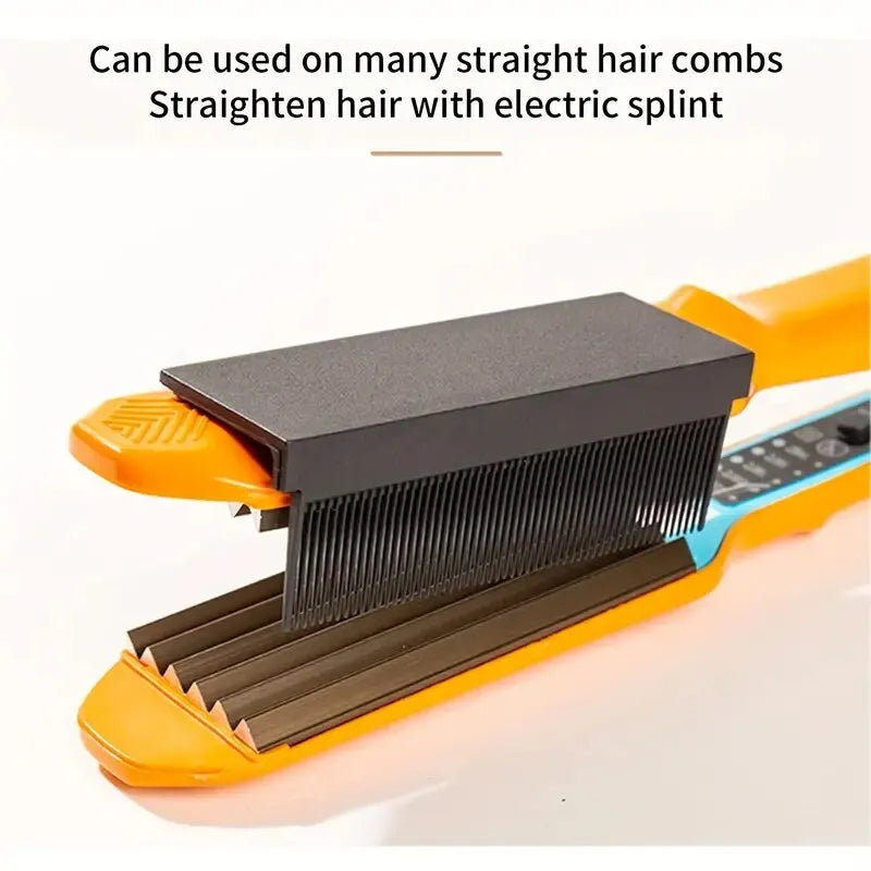 Carbon Fiber Hairdressing Comb: Electric Splint for Smooth Straightened Hair - Self-Adhesive Design for Easy Styling - Hairdressing Accessories