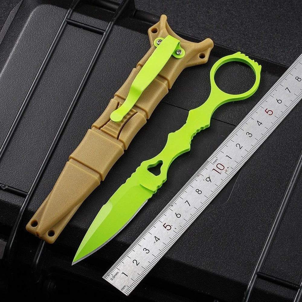 2026 BM176 Butterfly Small Straight Knife – Claw Blade Portable Outdoor Camping Knife