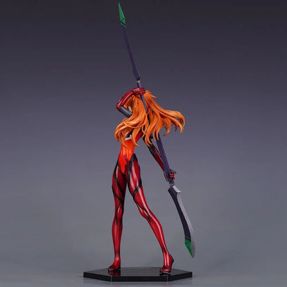 Anime Evangelion Asuka Langley Soryu Action Figure — Battle Dress Collectible Toy Model for Fans