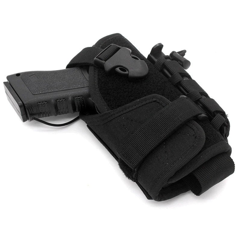 Concealed Tactical Gun Holster - Molle Pistol Belt Holster with Magazine Pouch for G2C PX4 M9 USP SIG P226 M1911 GL17 P99 SP2022