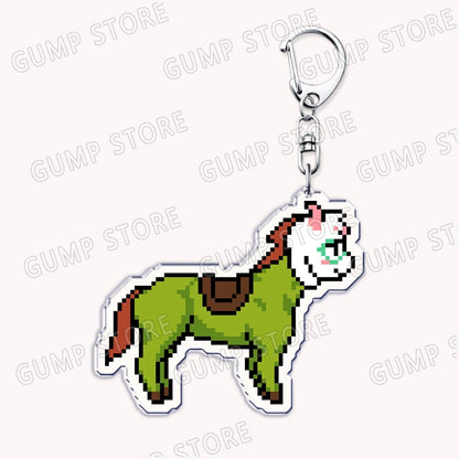 Deltarune & Undertale Keychains – Ralsei, Kris, Susie & Spamton Fan Gaming Accessories