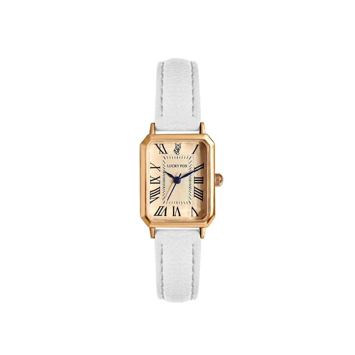 Retro Digital Square Dial Watch - Fashionable Quartz Leather Strap Wristwatch For Women Gift Casual Style