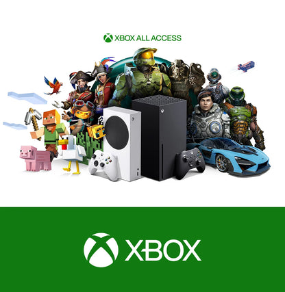 100% Original Microsoft Xbox Series S 512GB – Unlocked Version Game Console with Xbox Wireless Controller