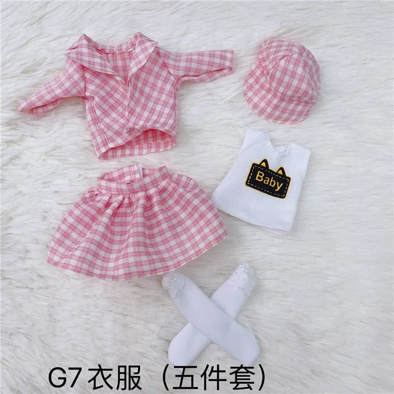 Clothes for 30cm 1/6 BJD Dolls – DIY Dress-Up Suit & Accessories for Girls’ Dolls (Check Size Chart)