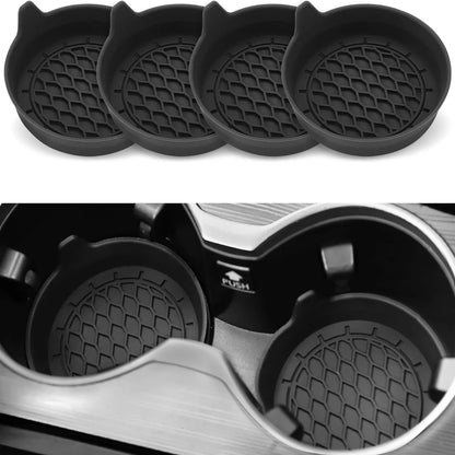 Non-Slip Silicone Car Cup Coaster Mat – Auto Drink Holder Pad for Interior Protection & Decoration Accessories