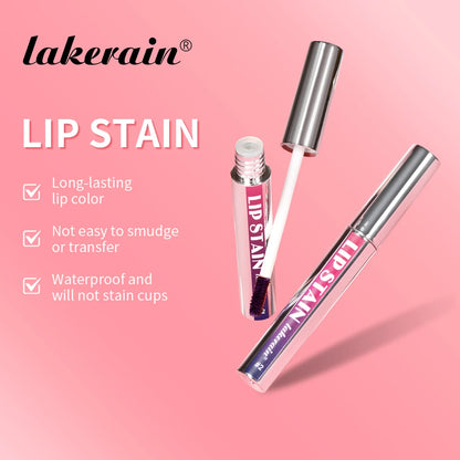 Peel-Off Lip Stain - Long-Lasting Waterproof Pink Tint with Transfer-Resistant Finish