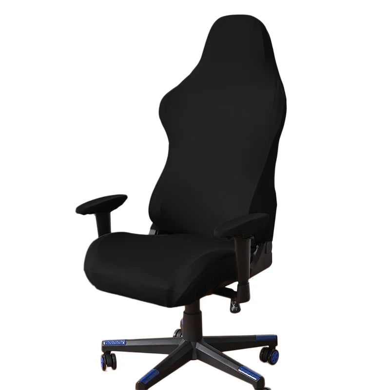Gaming Armchair Seat Cover - Elastic Office & Banquet Chair Protector, Anti-Dirty Stretch Case for E-Sports & Computer Chairs