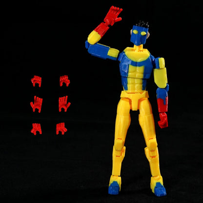 3D Printed Invincible Anime Action Figures – Multi-Jointed Superhero Model Toys & Gifts